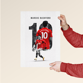 Marcus Rashford – Manchester United Star Poster